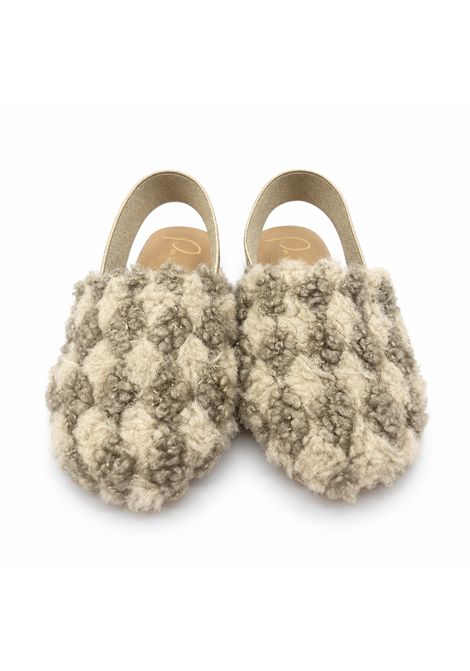Sabot in ecopelliccia ELI 1957 | 40040PIEL YELTES TOPO